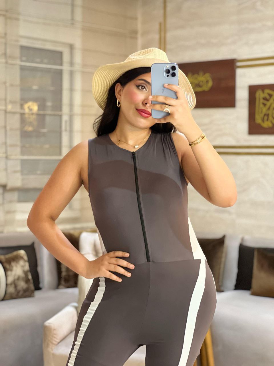 Maillot de Bain Une Pièce avec Shorty Intégré